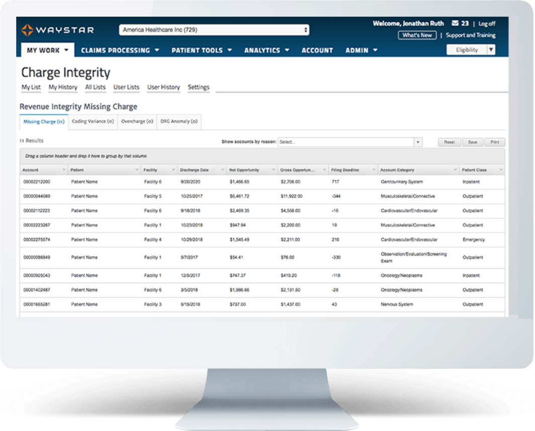 charge integrity software